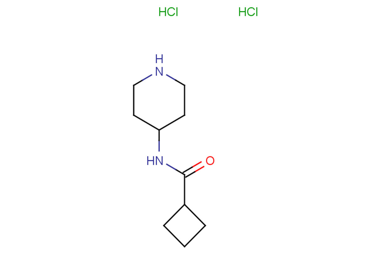 N-(piperidin-4-yl)cyclobutanecarboxamide dihydrochloride