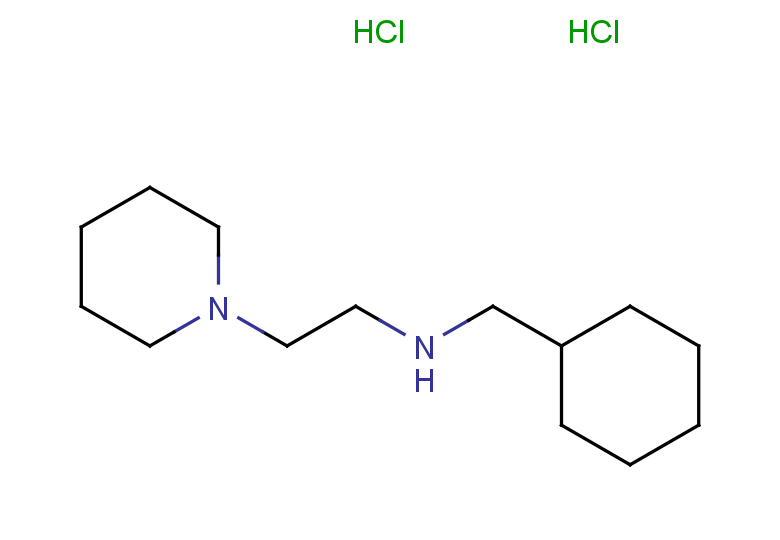 (cyclohexylmethyl)[2-(piperidin-1-yl)ethyl]amine dihydrochloride