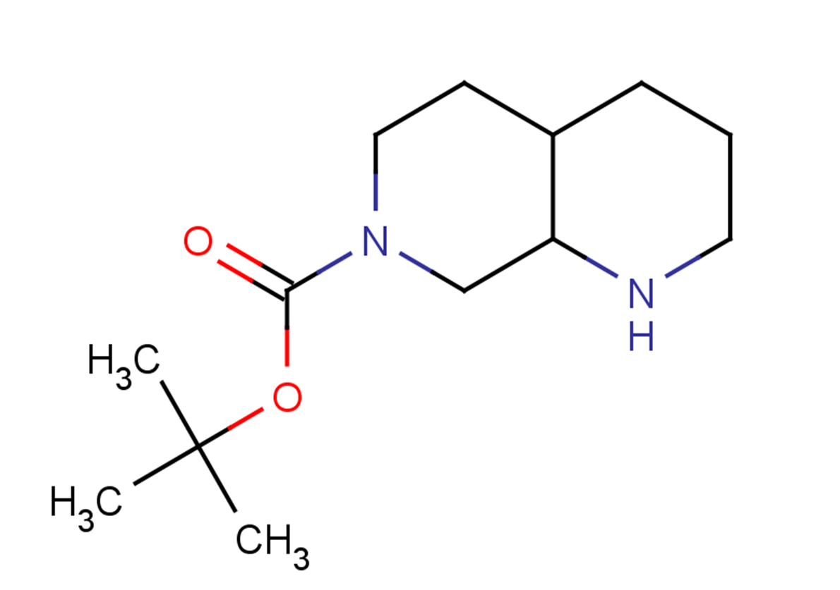 tert-butyl decahydro-1,7-naphthyridine-7-carboxylate, Mixture of diastereomers