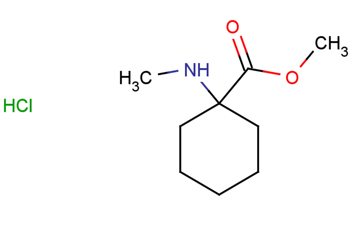 methyl 1-(methylamino)cyclohexane-1-carboxylate hydrochloride