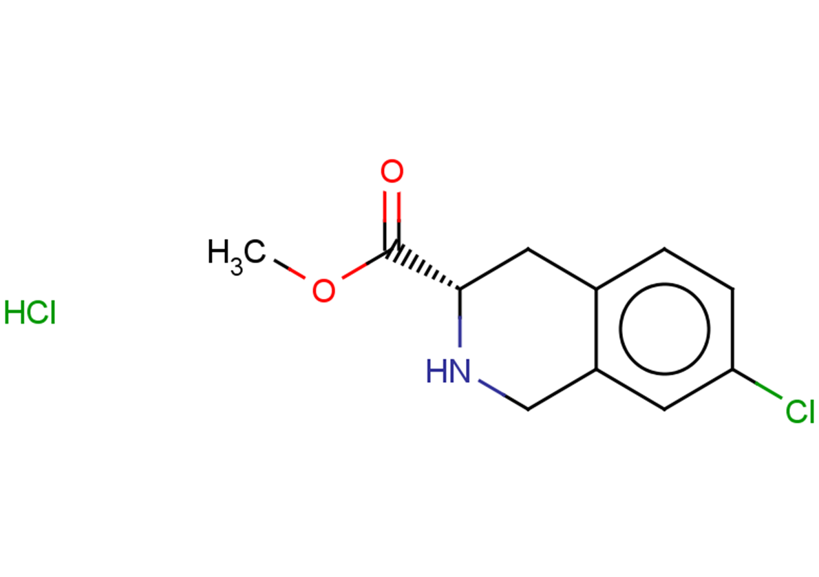 methyl (3S)-7-chloro-1,2,3,4-tetrahydroisoquinoline-3-carboxylate hydrochloride