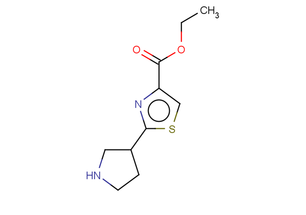 ethyl 2-(pyrrolidin-3-yl)-1,3-thiazole-4-carboxylate