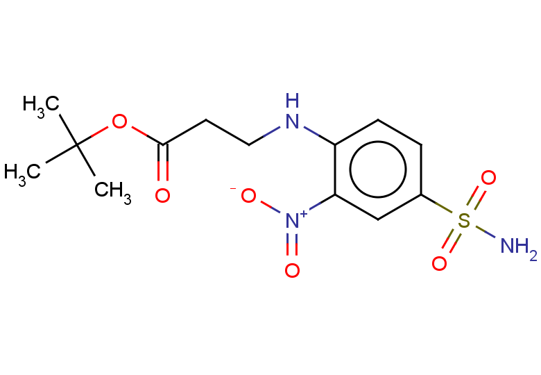 tert-butyl 3-[(2-nitro-4-sulfamoylphenyl)amino]propanoate
