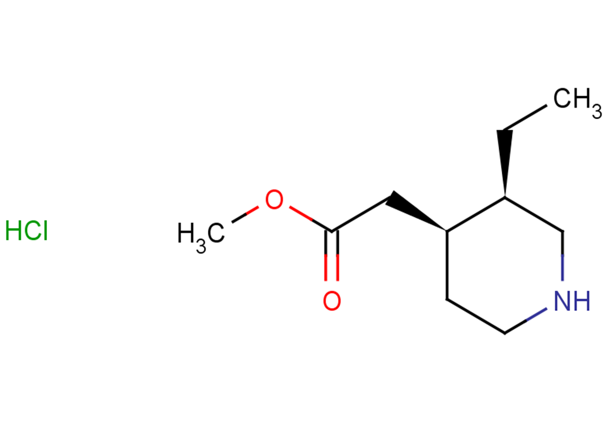 methyl 2-[(3R,4S)-3-ethylpiperidin-4-yl]acetate hydrochloride