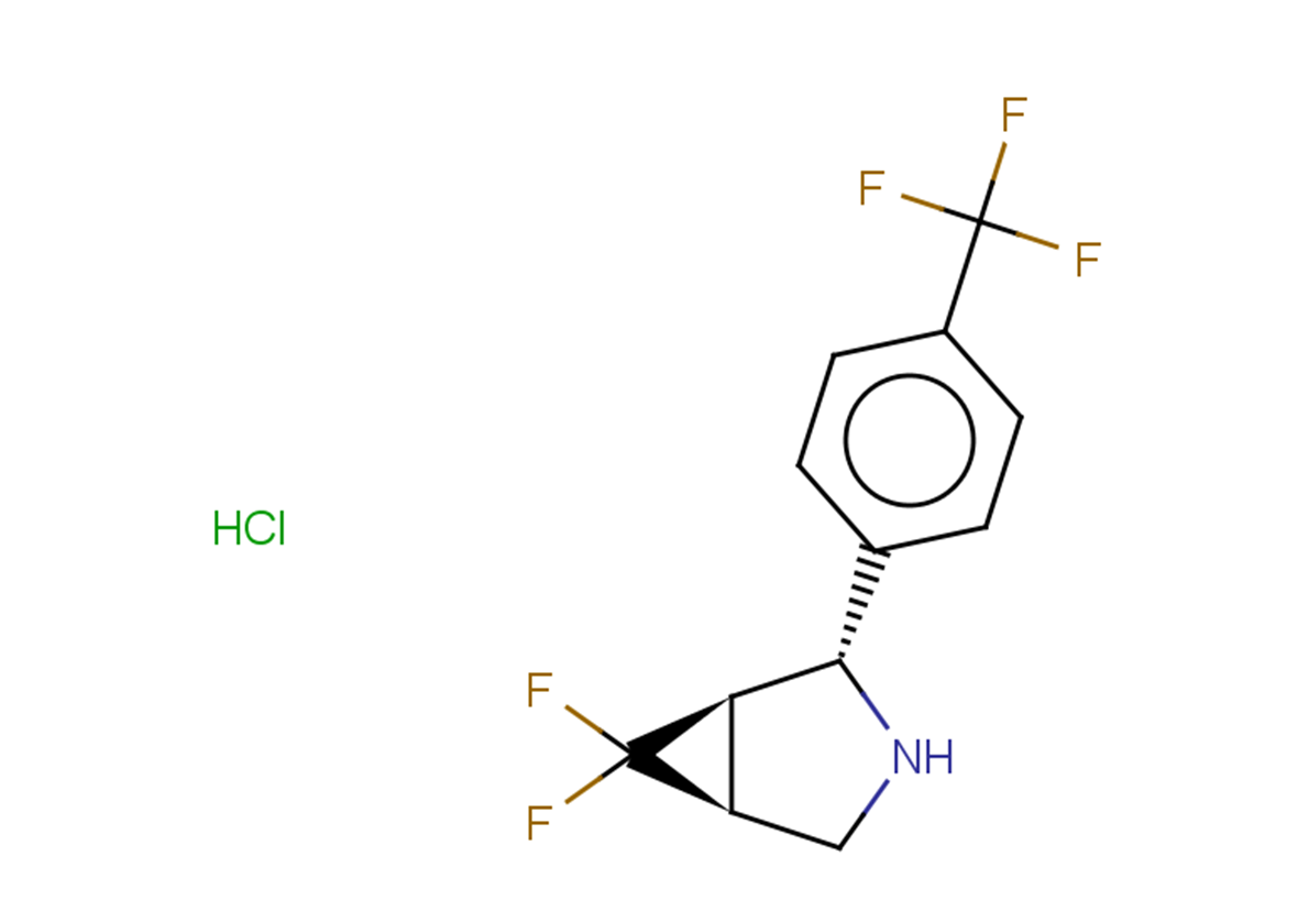 rac-(1R,2R,5S)-6,6-difluoro-2-[4-(trifluoromethyl)phenyl]-3-azabicyclo[3.1.0]hexane hydrochloride