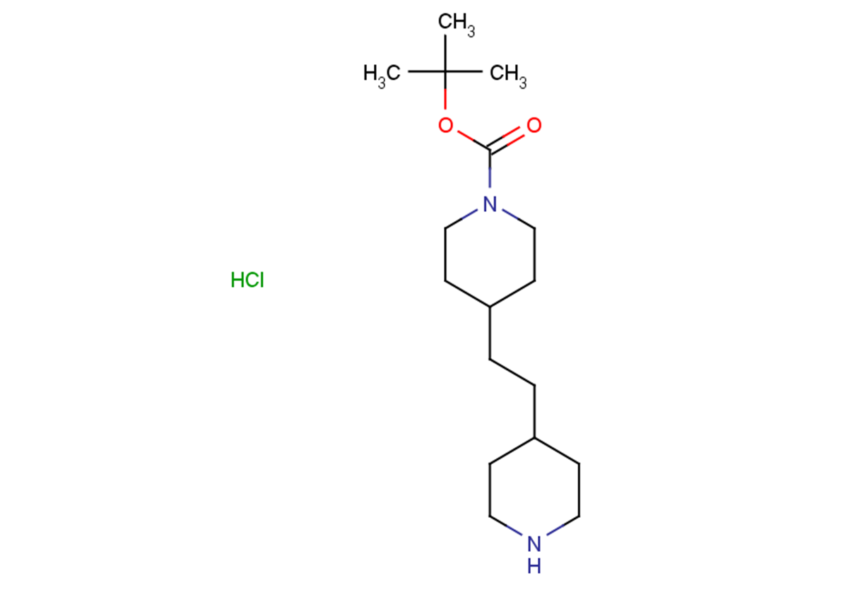 tert-butyl 4-[2-(piperidin-4-yl)ethyl]piperidine-1-carboxylate hydrochloride