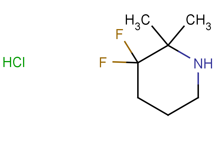 3,3-difluoro-2,2-dimethylpiperidine hydrochloride