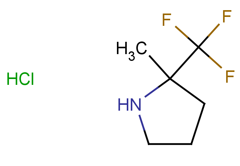 2-methyl-2-(trifluoromethyl)pyrrolidine hydrochloride