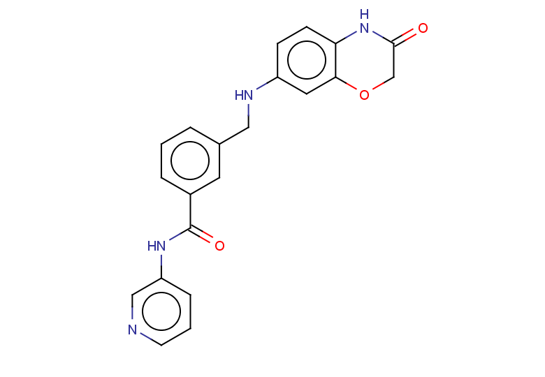 3-{[(3-oxo-3,4-dihydro-2H-1,4-benzoxazin-7-yl)amino]methyl}-N-(pyridin-3-yl)benzamide