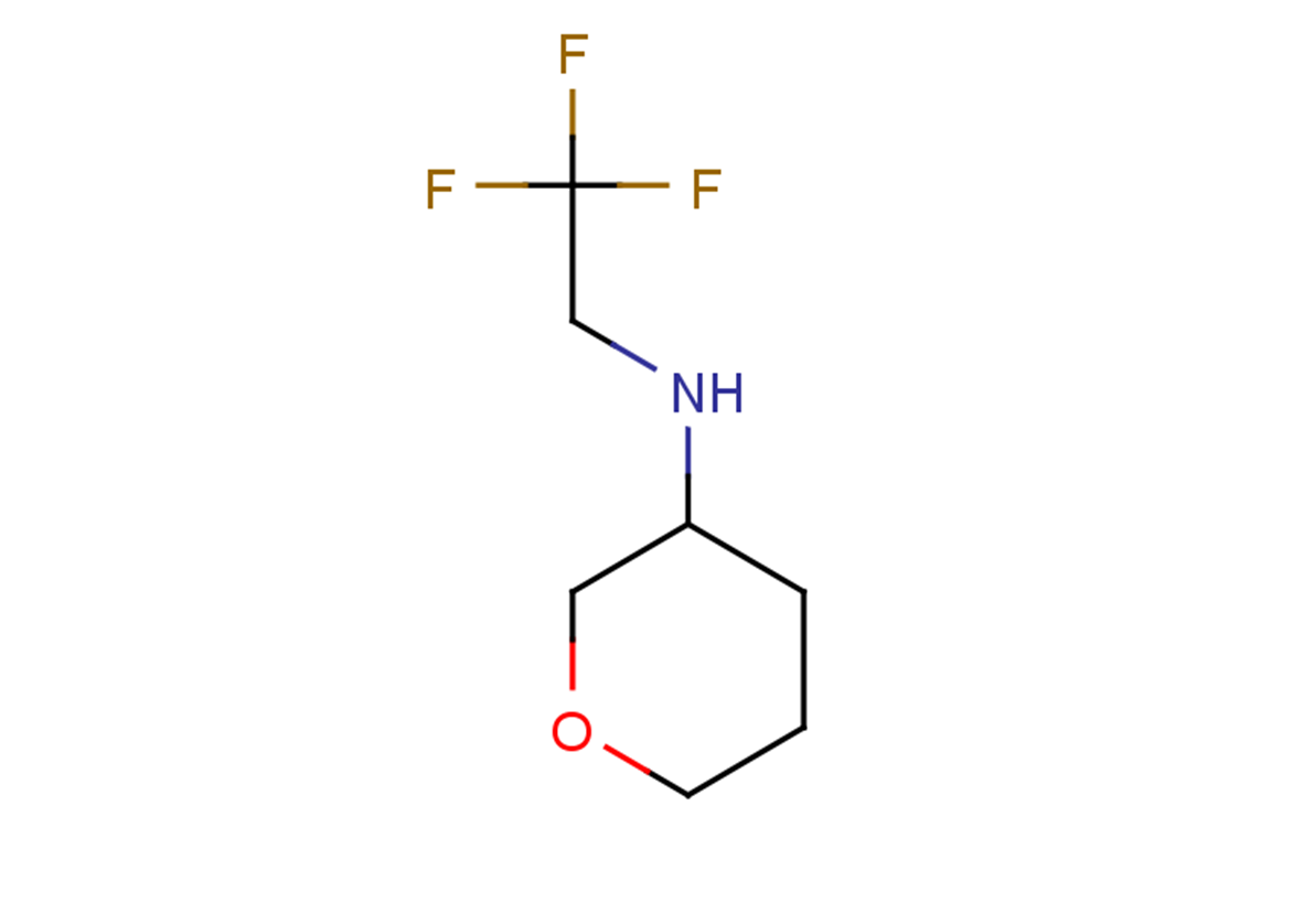 N-(2,2,2-trifluoroethyl)oxan-3-amine