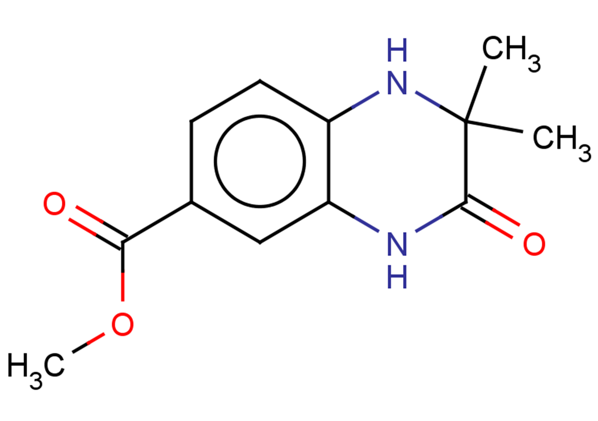 methyl 2,2-dimethyl-3-oxo-1,2,3,4-tetrahydroquinoxaline-6-carboxylate
