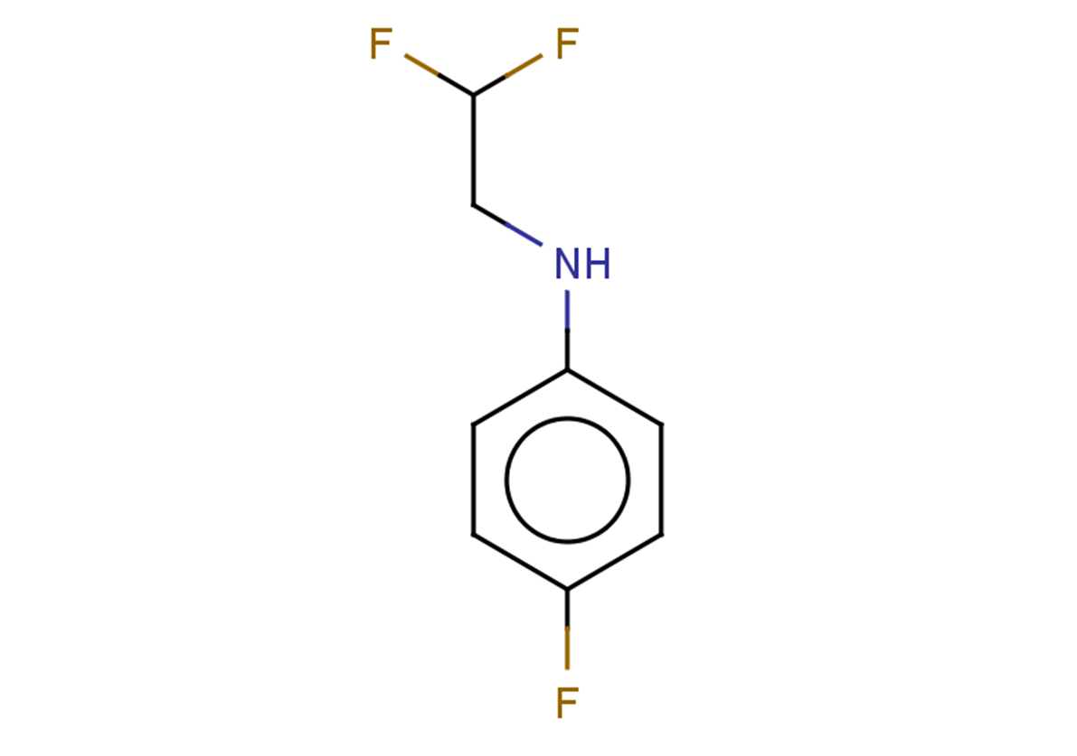 N-(2,2-difluoroethyl)-4-fluoroaniline