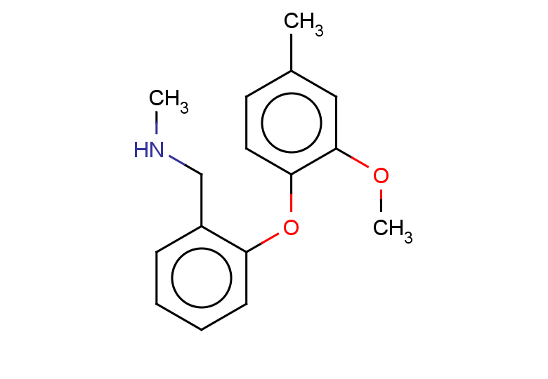 {[2-(2-methoxy-4-methylphenoxy)phenyl]methyl}(methyl)amine