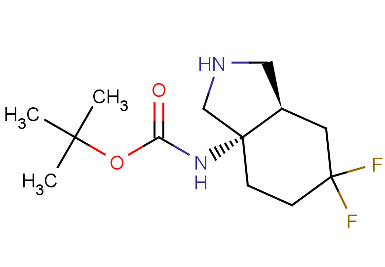 rac-tert-butyl N-[(3aR,7aS)-6,6-difluoro-octahydro-1H-isoindol-3a-yl]carbamate, cis