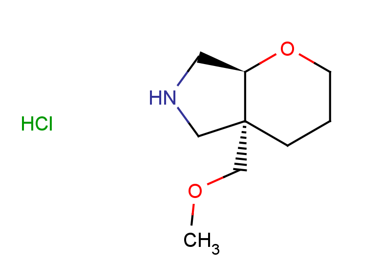 rac-(4aR,7aR)-4a-(methoxymethyl)-octahydropyrano[2,3-c]pyrrole hydrochloride, cis
