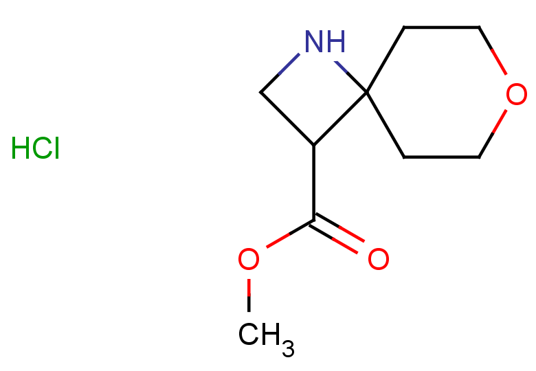 methyl 7-oxa-1-azaspiro[3.5]nonane-3-carboxylate hydrochloride
