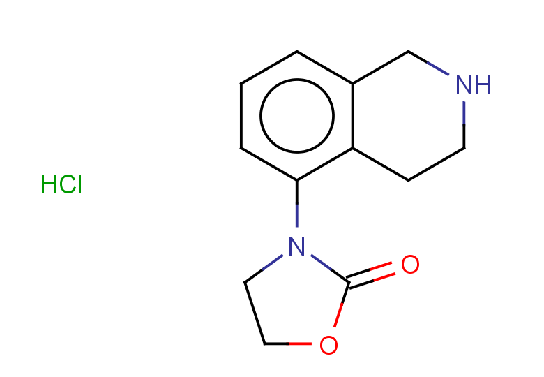 3-(1,2,3,4-tetrahydroisoquinolin-5-yl)-1,3-oxazolidin-2-one hydrochloride