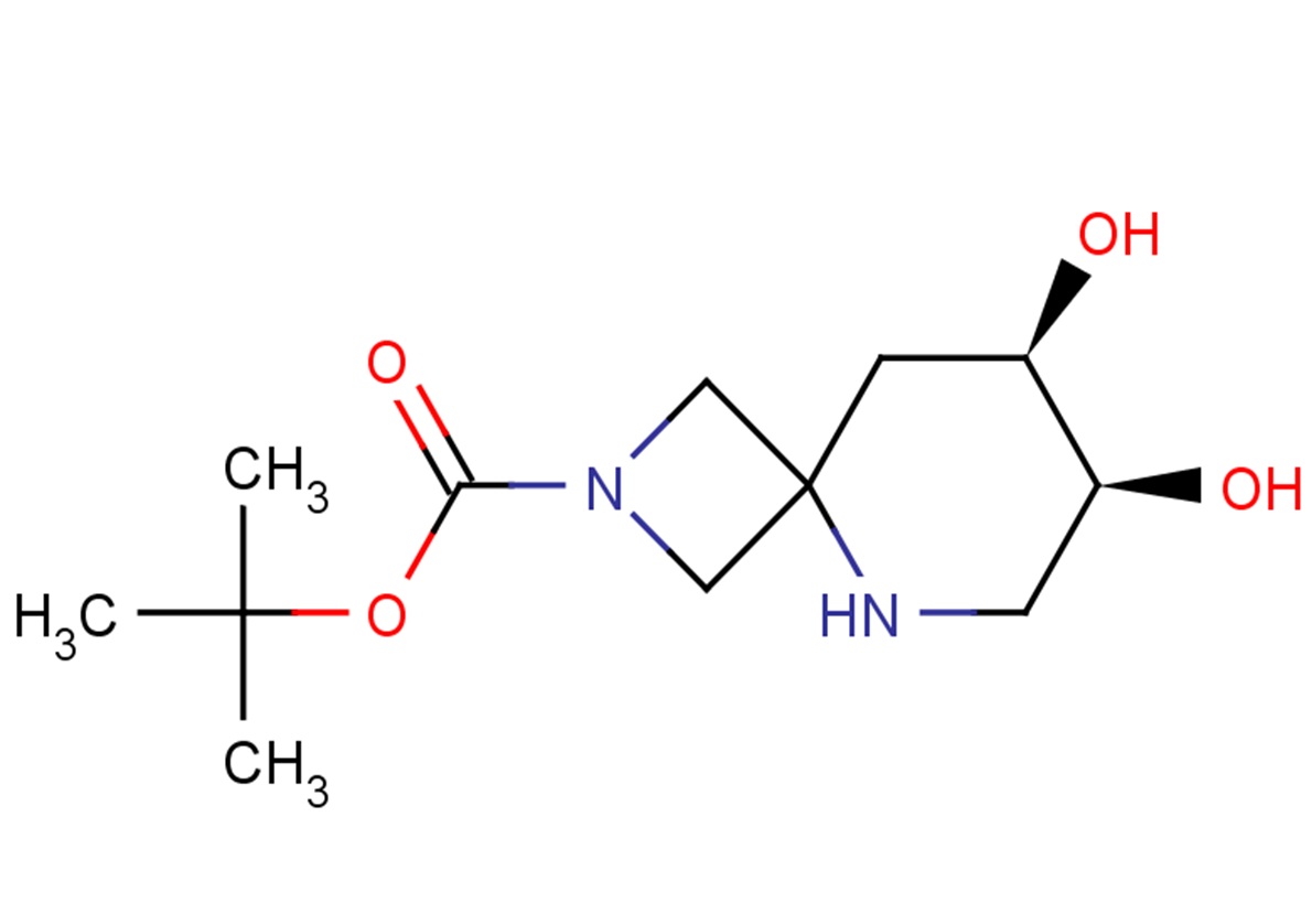 rac-tert-butyl (7R,8S)-7,8-dihydroxy-2,5-diazaspiro[3.5]nonane-2-carboxylate, cis