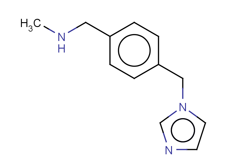 {[4-(1H-imidazol-1-ylmethyl)phenyl]methyl}(methyl)amine