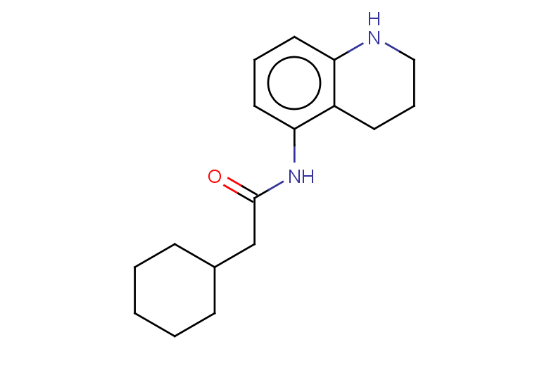 2-cyclohexyl-N-(1,2,3,4-tetrahydroquinolin-5-yl)acetamide