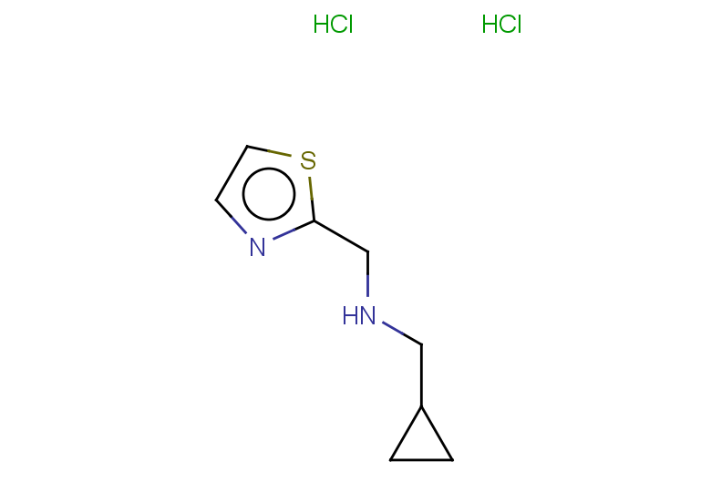 (cyclopropylmethyl)[(1,3-thiazol-2-yl)methyl]amine dihydrochloride