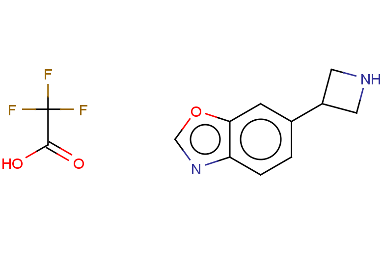 6-(azetidin-3-yl)-1,3-benzoxazole, trifluoroacetic acid