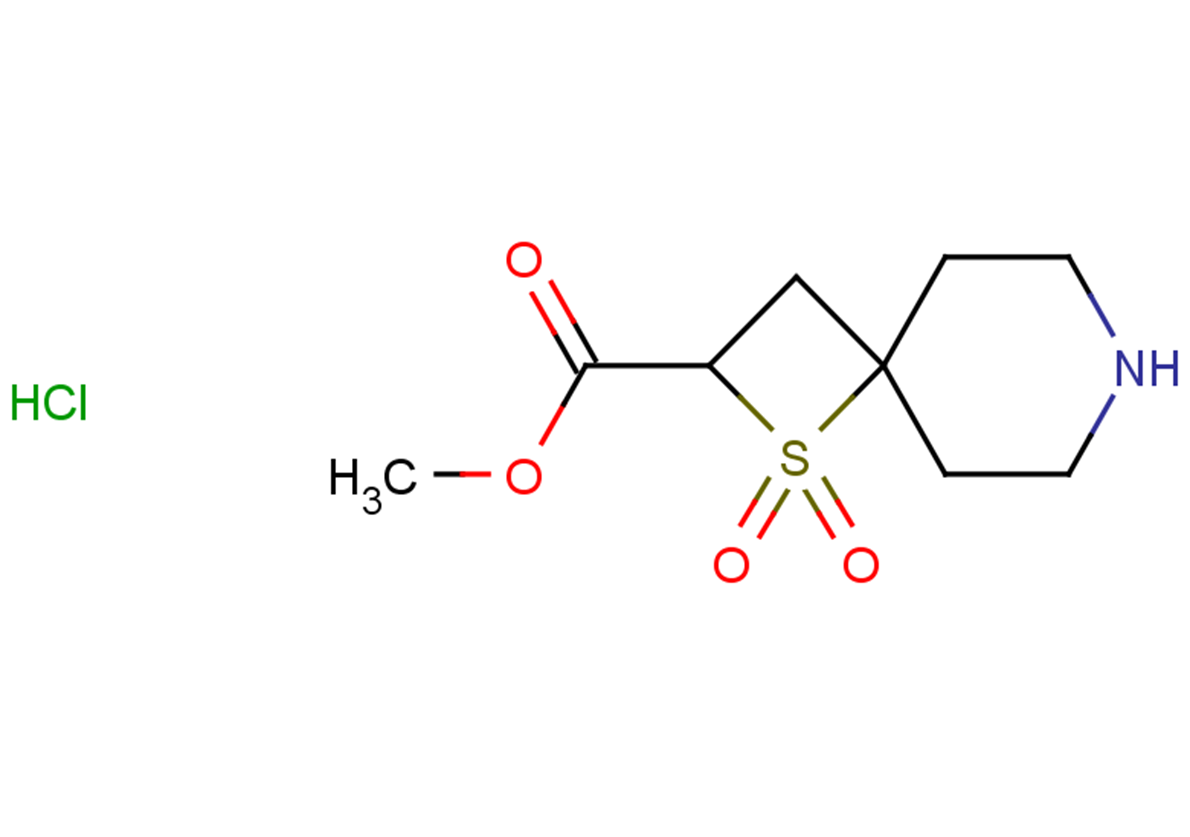 methyl 1,1-dioxo-1lambda6-thia-7-azaspiro[3.5]nonane-2-carboxylate hydrochloride