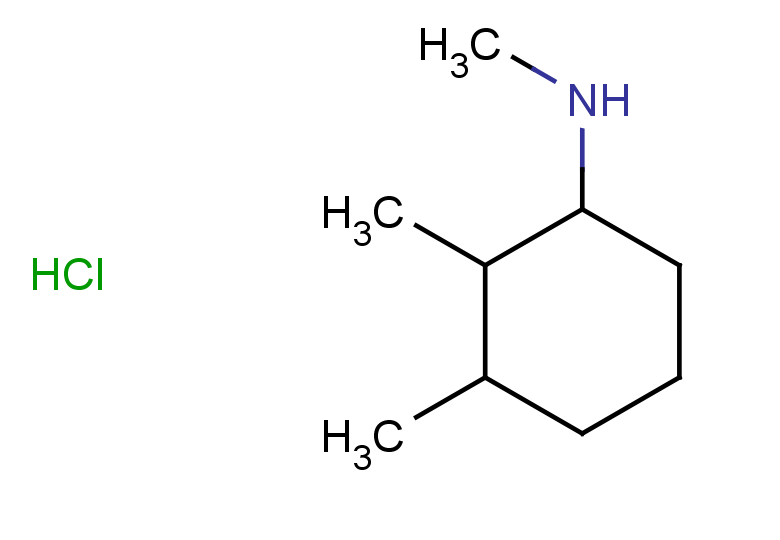 N,2,3-trimethylcyclohexan-1-amine hydrochloride, Mixture of diastereomers
