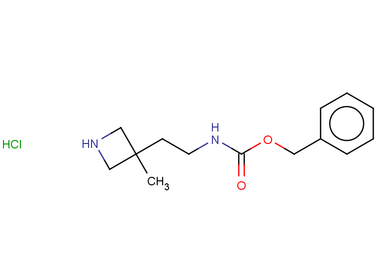 benzyl N-[2-(3-methylazetidin-3-yl)ethyl]carbamate hydrochloride