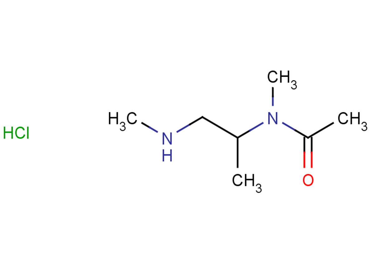 N-methyl-N-[1-(methylamino)propan-2-yl]acetamide hydrochloride
