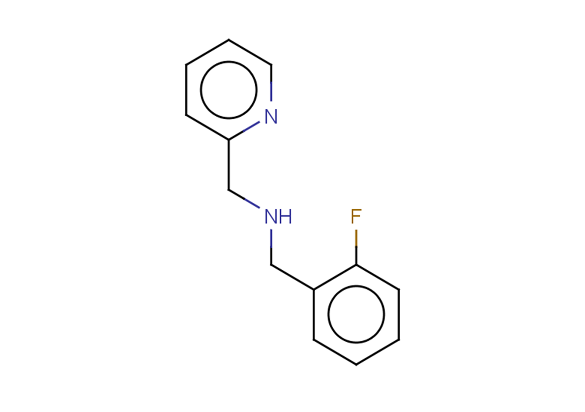 [(2-fluorophenyl)methyl][(pyridin-2-yl)methyl]amine
