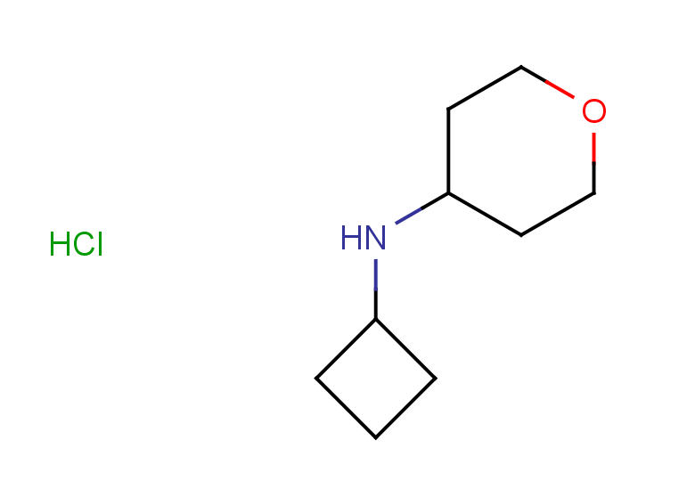 N-cyclobutyloxan-4-amine hydrochloride
