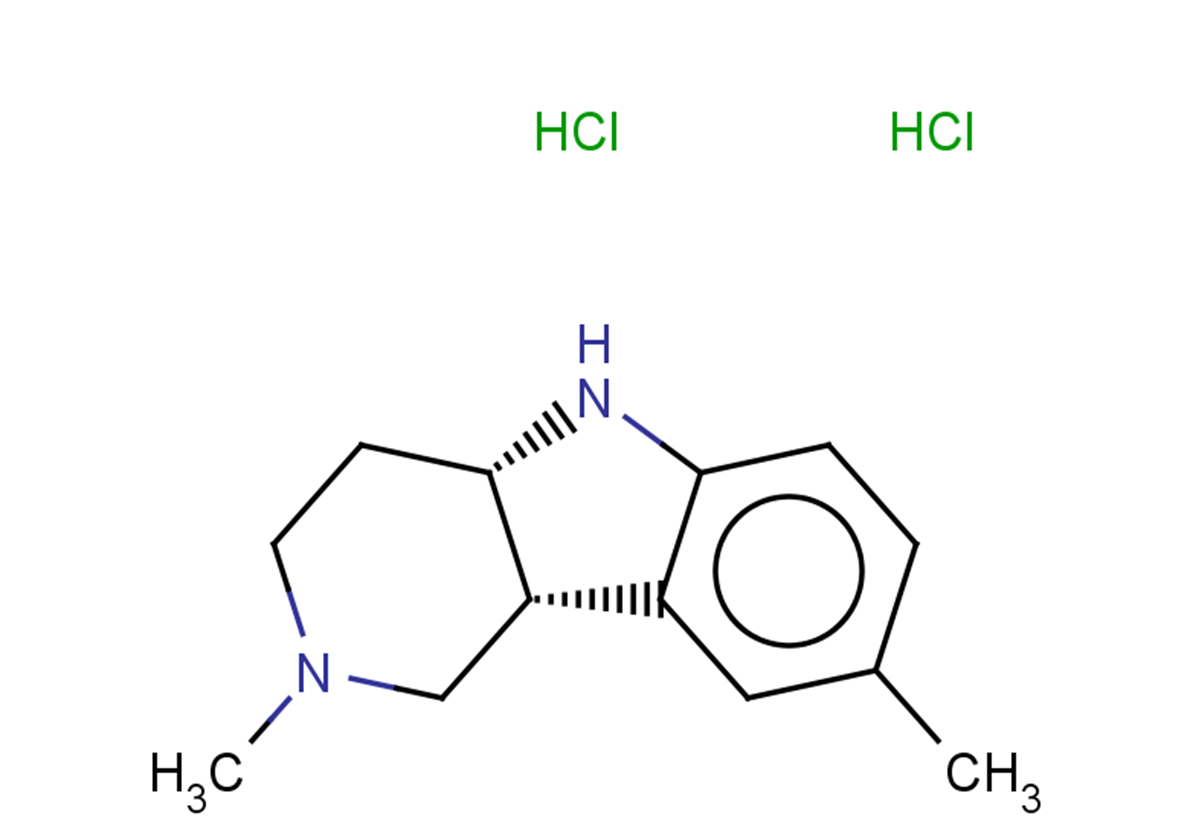 rac-(4aR,9bS)-2,8-dimethyl-1H,2H,3H,4H,4aH,5H,9bH-pyrido[4,3-b]indole dihydrochloride
