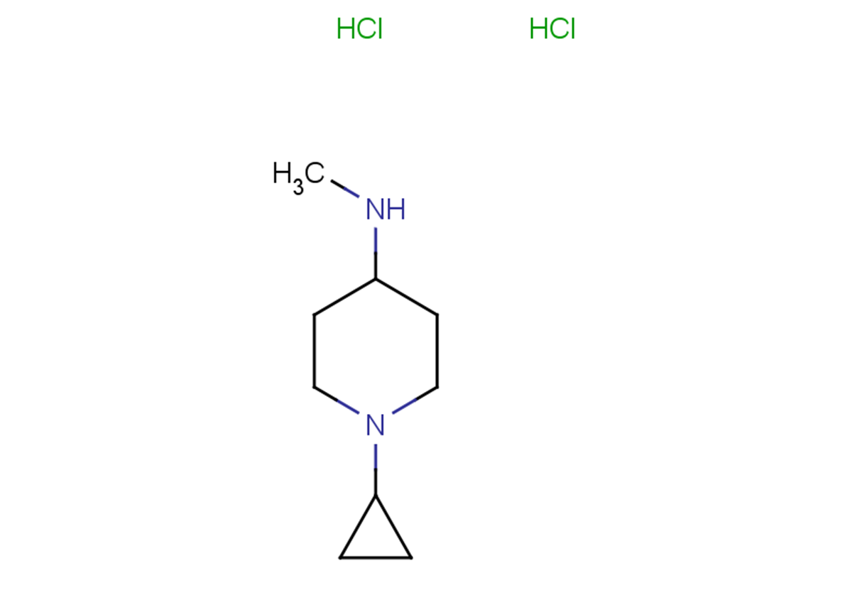 1-cyclopropyl-N-methylpiperidin-4-amine dihydrochloride