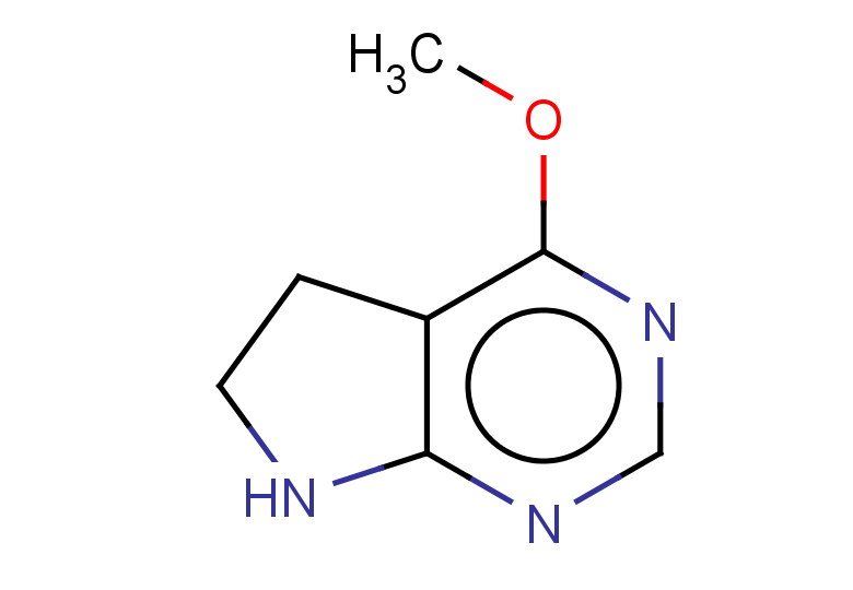 4-methoxy-5H,6H,7H-pyrrolo[2,3-d]pyrimidine