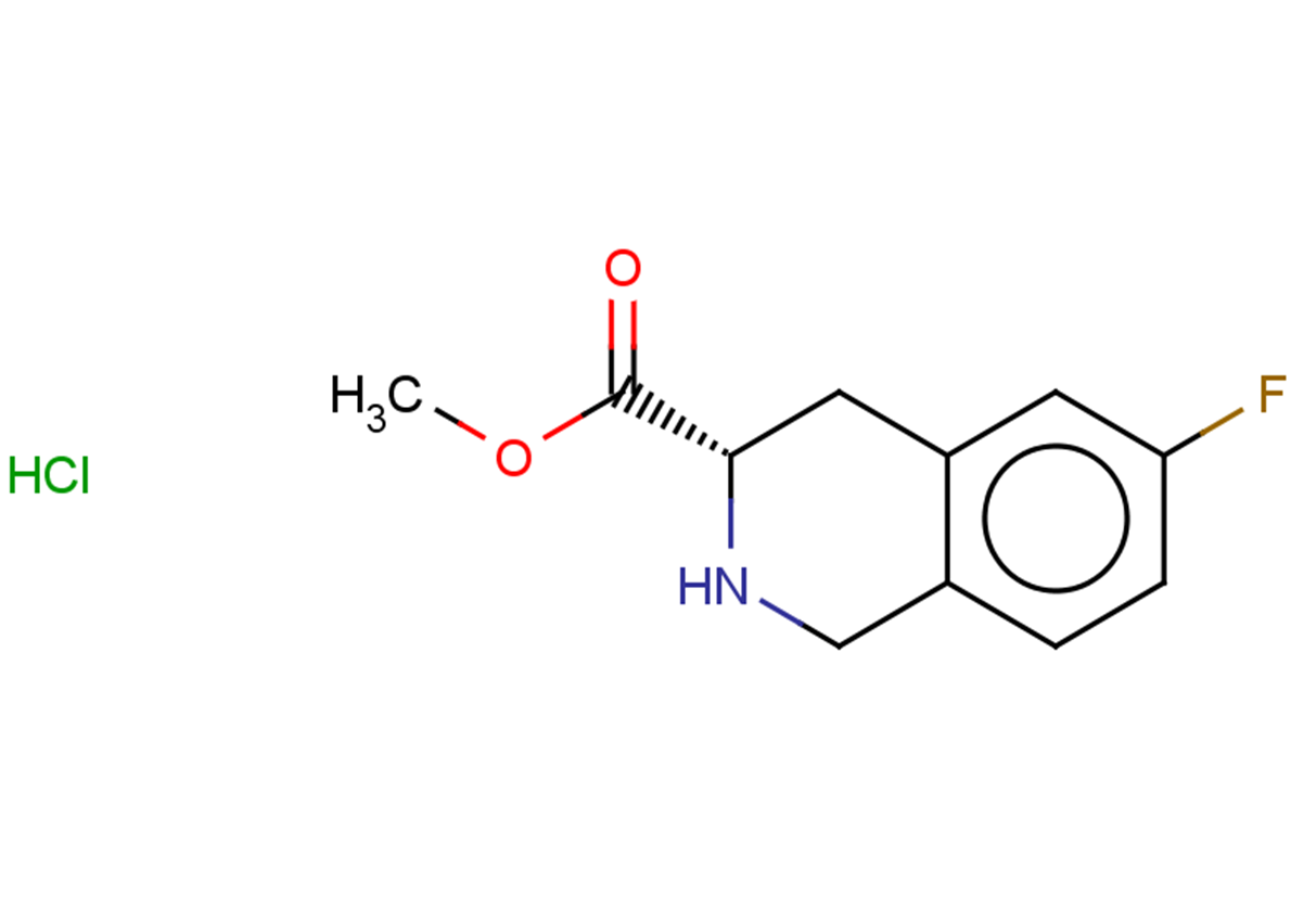 methyl (3S)-6-fluoro-1,2,3,4-tetrahydroisoquinoline-3-carboxylate hydrochloride