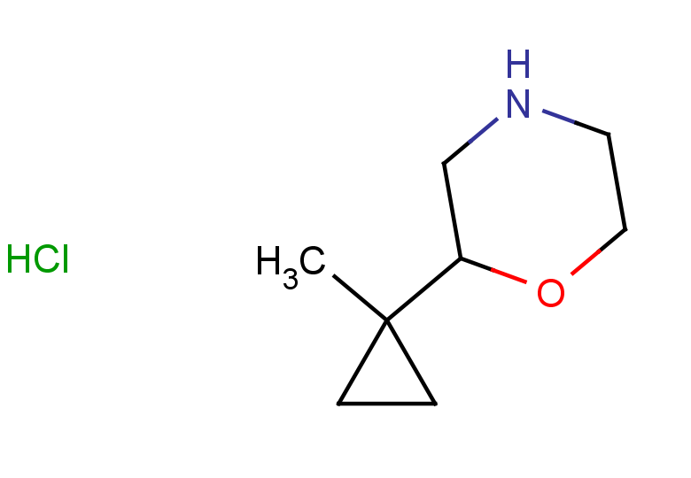 2-(1-methylcyclopropyl)morpholine hydrochloride