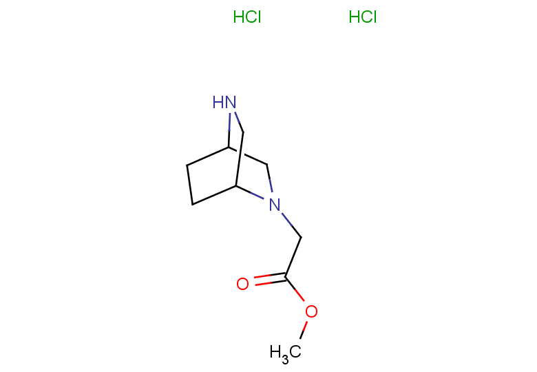 methyl 2-{2,5-diazabicyclo[2.2.2]octan-2-yl}acetate dihydrochloride