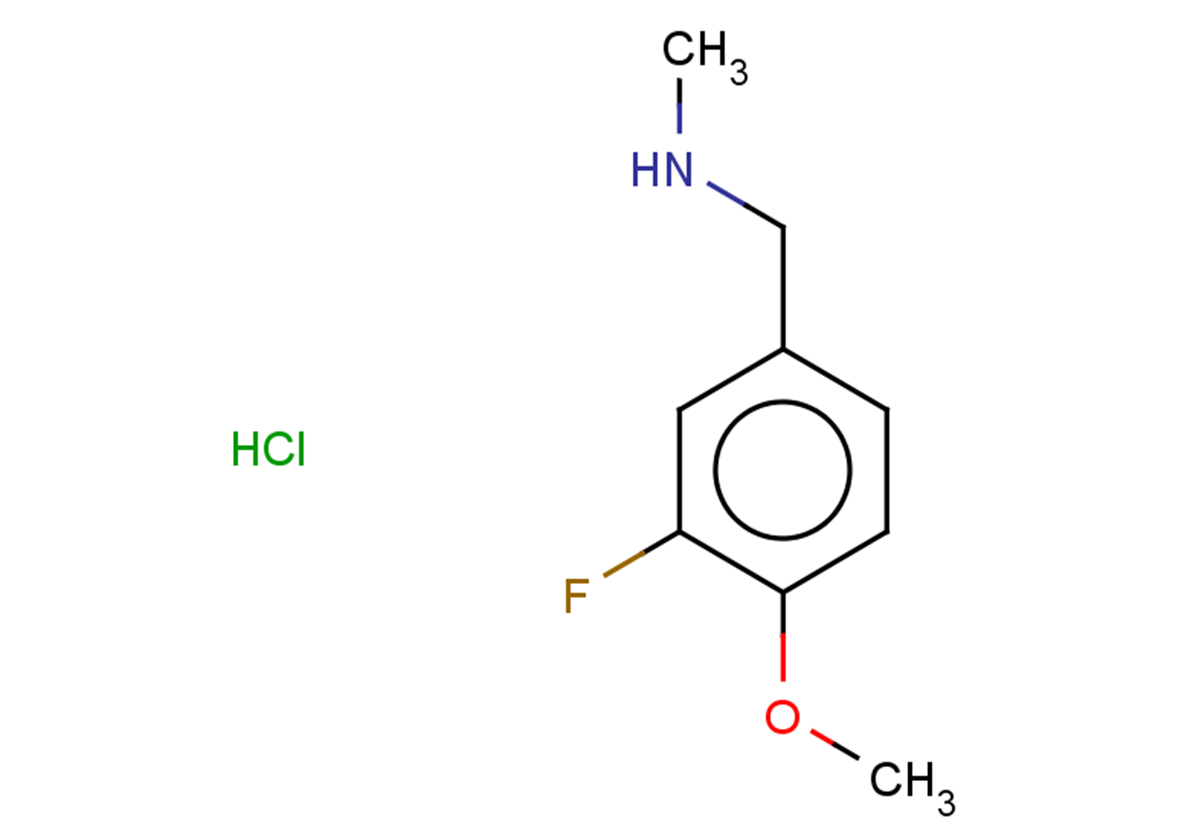 [(3-fluoro-4-methoxyphenyl)methyl](methyl)amine hydrochloride