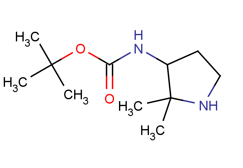 tert-butyl N-(2,2-dimethylpyrrolidin-3-yl)carbamate