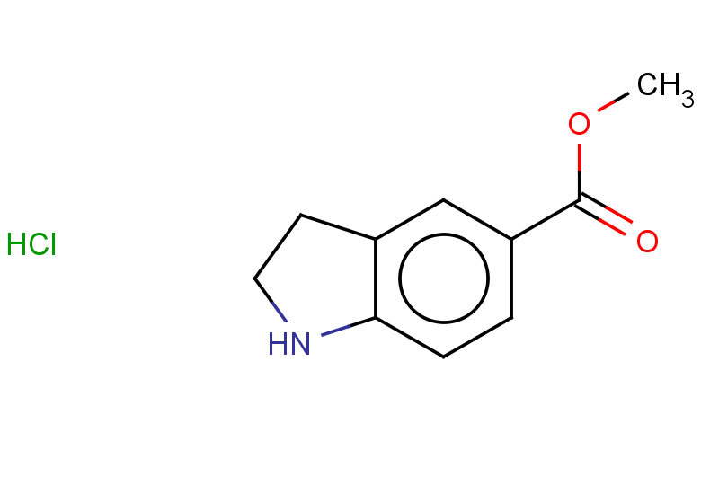 methyl 2,3-dihydro-1H-indole-5-carboxylate hydrochloride