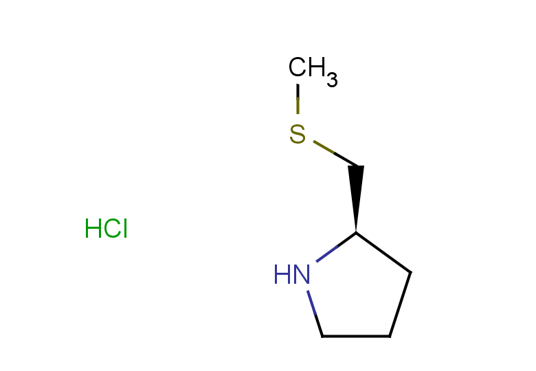 (2R)-2-[(methylsulfanyl)methyl]pyrrolidine hydrochloride