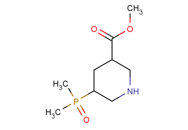 methyl 5-(dimethylphosphoryl)piperidine-3-carboxylate
