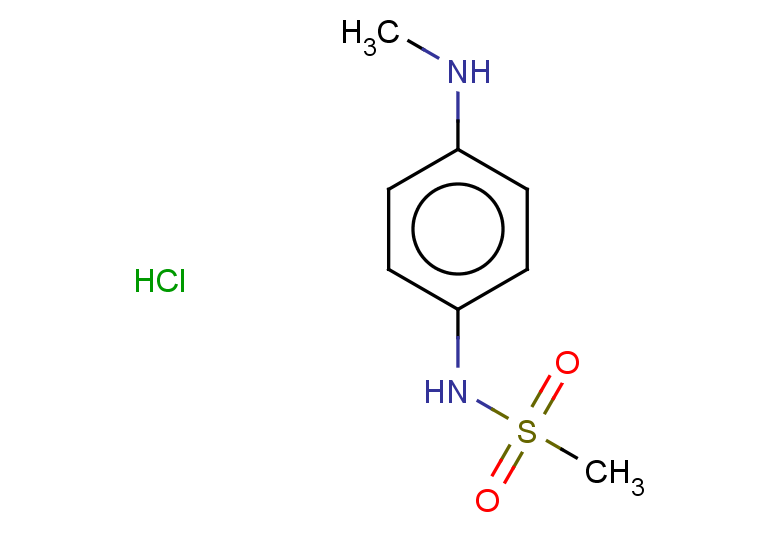 N-[4-(methylamino)phenyl]methanesulfonamide hydrochloride