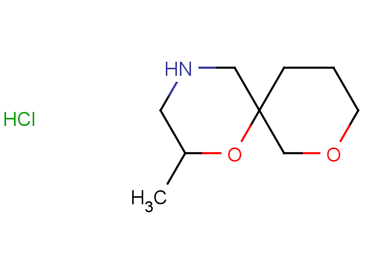 2-methyl-1,8-dioxa-4-azaspiro[5.5]undecane hydrochloride, Mixture of diastereomers