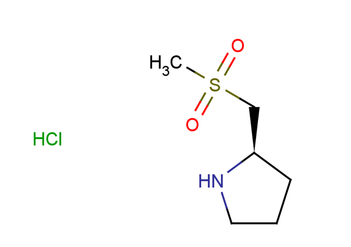 (2R)-2-(methanesulfonylmethyl)pyrrolidine hydrochloride