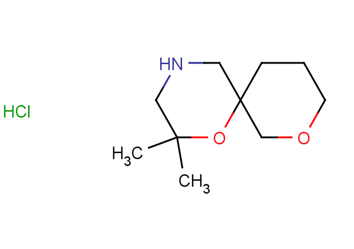 2,2-dimethyl-1,8-dioxa-4-azaspiro[5.5]undecane hydrochloride
