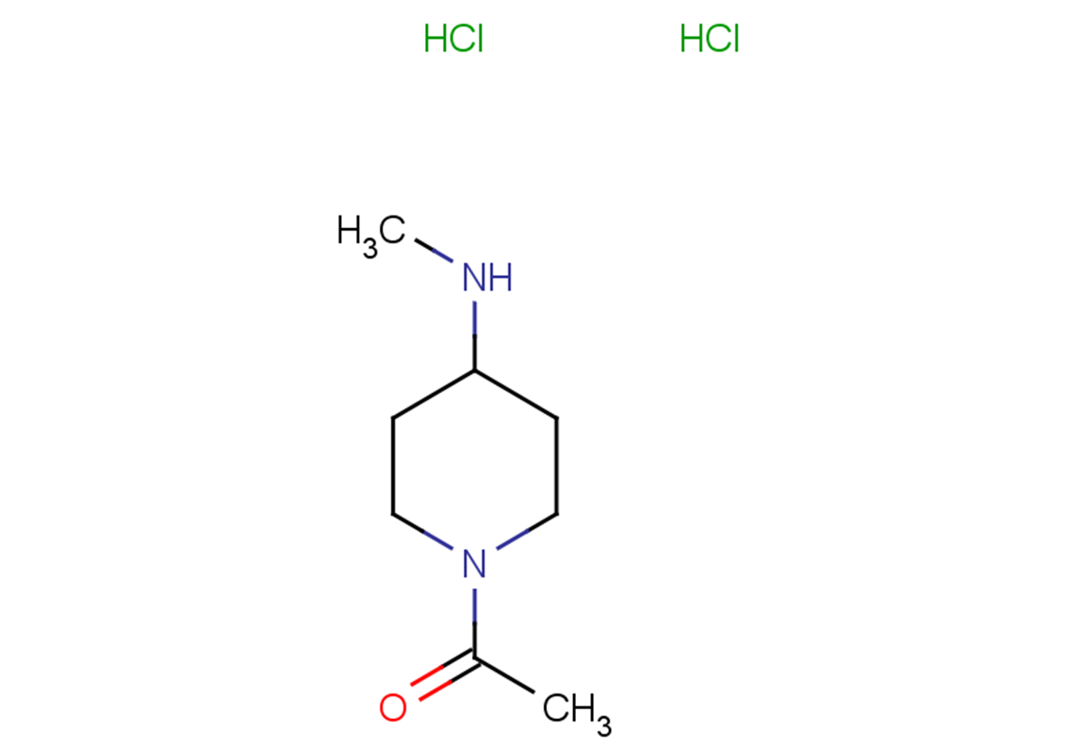 1-[4-(methylamino)piperidin-1-yl]ethan-1-one dihydrochloride