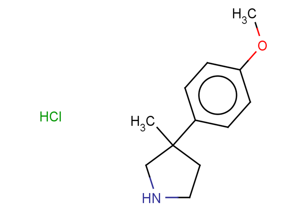 3-(4-methoxyphenyl)-3-methylpyrrolidine hydrochloride