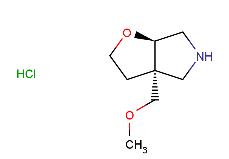 rac-(3aR,6aR)-3a-(methoxymethyl)-hexahydro-2H-furo[2,3-c]pyrrole hydrochloride, cis